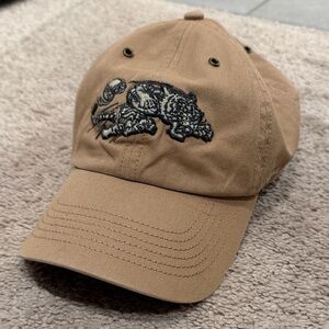 47 Brand Tan Cap with Black Cincinnati Bengals’ Embroidery